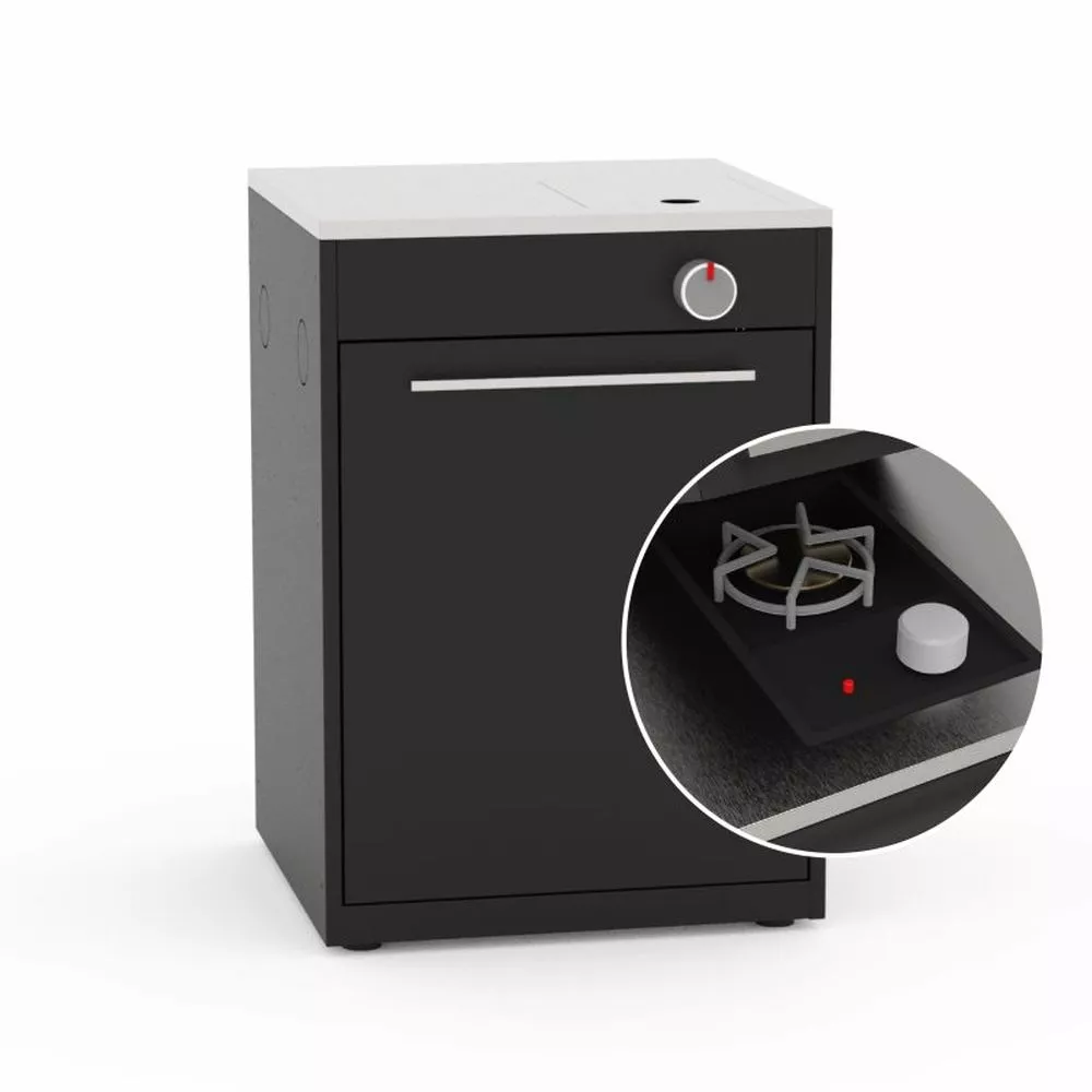 Weber Outdoorküche BBQ-Kitchen 231, 2er Set Für Genesis E-435 Mit Seitenkocher 5 Weber Outdoorküche BBQ-Kitchen 231, 2er Set Für Genesis E-435 Mit Seitenkocher – Bild 5