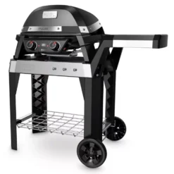 Campingbedarf Geschäft -Campingbedarf Geschäft weber grills elektrogrill pulse 2000 mit rollwagen aufgeklappter seitentisch arbeitstisch black 1000 1 27738