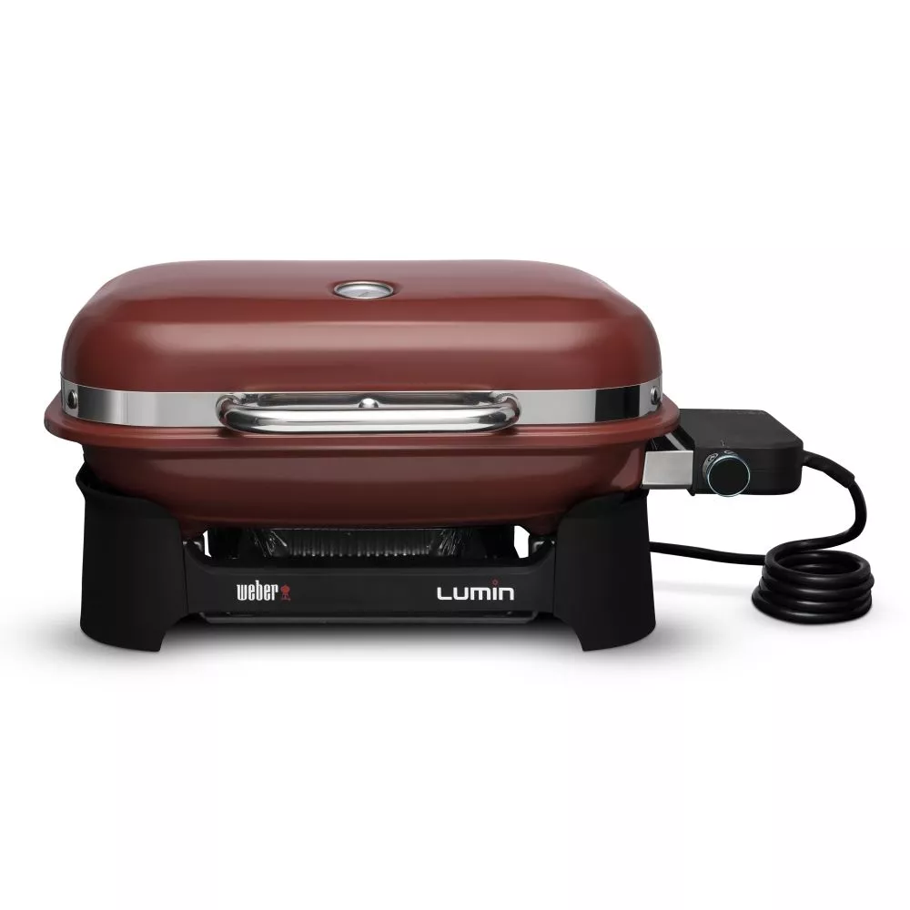 Weber Lumin Compact Elektrogrill, Red | Ausstellungsstück 1 Weber Lumin Compact Elektrogrill, Red | Ausstellungsstück