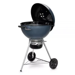 Holzkohlegrill Weber Master-Touch GBS C-5750 Holzkohlegrill 57 Cm, Slate Blue -Campingbedarf Geschäft weber master touch gbs c 5750 holzkohle grill 57cm slate blue 2 18858