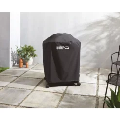 Grillabdeckung, Schutzhaube Weber Premium Abdeckhaube Für Q 1200N Und Q 2200N Mit Stand Oder Rollwagen -Campingbedarf Geschäft weber premium abdeckhaube q 1200n q 2200n mit stand oder rollwagen schwarzes polyester grillzubehoer 1000 4 28118