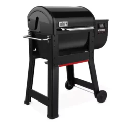 Pelletgrill Weber Smoque Holzpelletsmoker -Campingbedarf Geschäft weber smoque holzpelletgrill schwarzer smoker lcd kontrollpanel grillgut temperaturfuehler 3 20597
