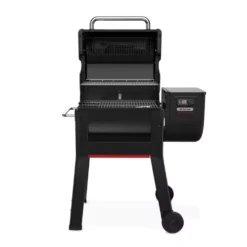 Pelletgrill Weber Smoque Holzpelletsmoker -Campingbedarf Geschäft weber smoque holzpelletsmoker edelstahl grillrost 2 20597