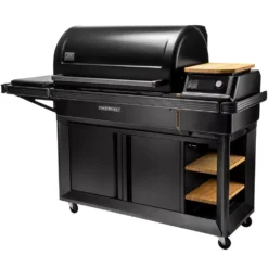 Holzpelletgrill Traeger Timberline XL INT, Schwarz | Ausstellungsstück -Campingbedarf Geschäft wifire technologie trager pelletgrill timberline xl int 1000 3 28679