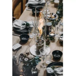 Höfats Spin 120 Tischfeuer, Silber 6 Höfats Spin 120 Tischfeuer, Silber -Campingbedarf Geschäft windlicht hoefats spin 120 silber indoor tischfeuer dekoration 1000 2 22274